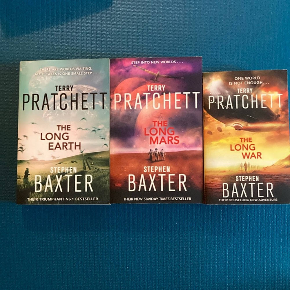 3 books: Long Earth series